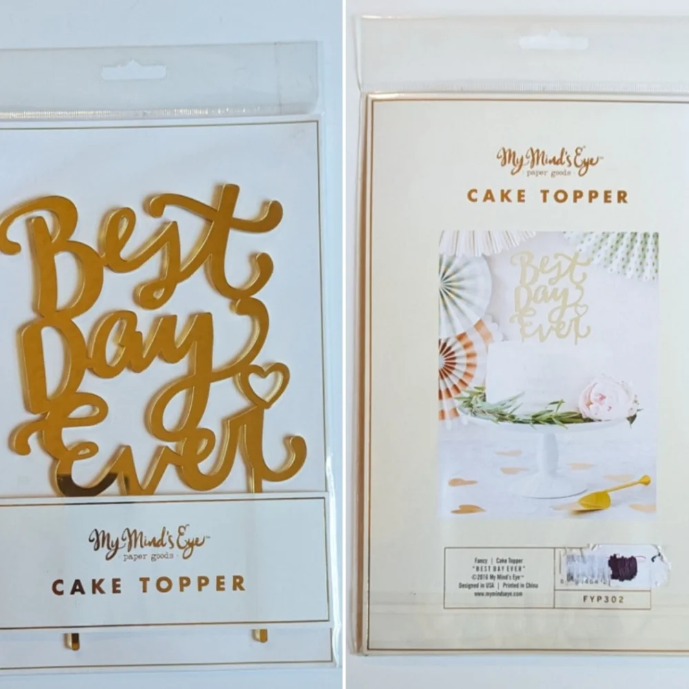 Set of 3 pieces is Wedding or Bridal Shower decor, Meri Meri, Mr & Mrs